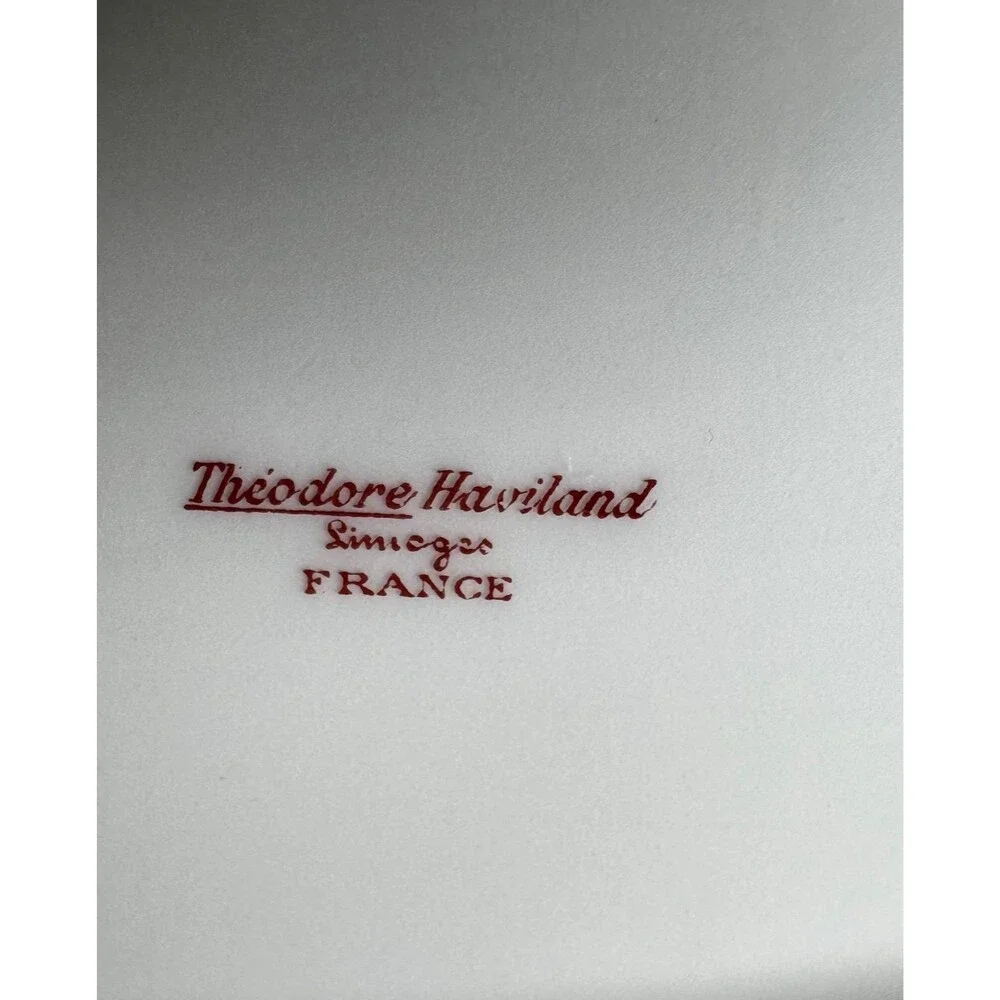 Antique Theodore Haviland Limoges France 14